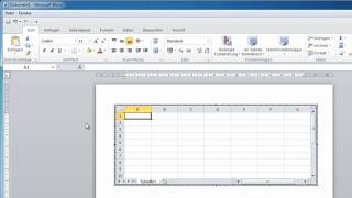 Word 2010  Exceltabellen in Word einfügen [upl. by Ynohtnaleahcim]
