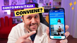 CONTO BBVA RECENSIONE Conto Corrente Online ZERO SPESE Servizi e Funzionalita Conviene [upl. by Liddle667]