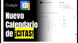 GOOGLE CALENDAR │ Cómo crear un calendario de citas personalizado [upl. by Alistair942]