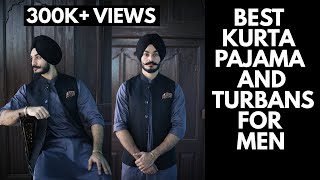 Best Kurta Pajama Design amp Turban Combinations [upl. by Nalliuq]