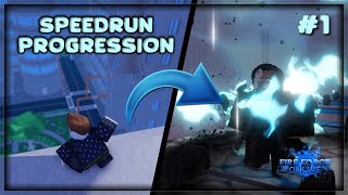 Steeled For Death Speedrun Progression 1  Fire Force Online [upl. by Brodsky]