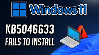 Fix KB5046633 Update Not Installing On Windows 11 Version 23H222H2 [upl. by Ogdan503]