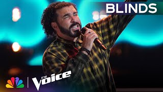 Adam Bohanan Covers quotHomequot by Marc Broussard with Soul and Feeling  The Voice Blind Auditions  NBC [upl. by Noeled]