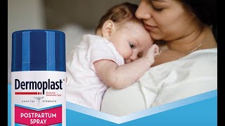 Dermoplast Postpartum Spray Trusted Hospital Relief Now Available at Home [upl. by Alius]