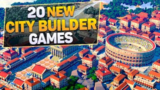 20 New City Builder Games 2024 [upl. by Becca]