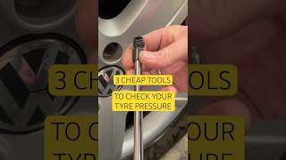 3 different tools to read the tyre air pressure you can buy carmaintenance tyrepressure [upl. by Arvie]