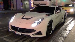 Arab Novitec NLargo Ferrari F12 Sounds on Road in London [upl. by Moraj639]