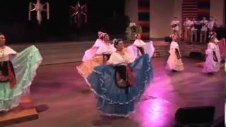 Ballet Folklorico de Los Angeles accompanied by Los Hermanos Herrera La Morena  The Ford Amphithe [upl. by Tully]