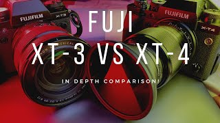 Fujifilm XT3 vs XT4  Long Term Honest Review [upl. by Arot]