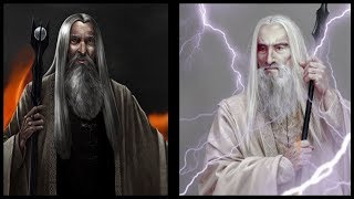 Cursed Saruman vs Blessed Saruman BFME Arena [upl. by Sachsse940]