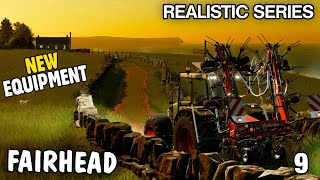 SELLING RAMS AND NEW EQUIPMENT  Lets Play Fairhead Realistic FS22  Episode 9 [upl. by Airitac]