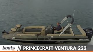 Princecraft Ventura 222 Boat Review  Performance Test [upl. by Poler]