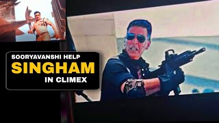 SOORYAVANSHI HELP Singham in Climex  Singham Again Akshay Leaked Footage  Singham 3 teaser [upl. by Blatman]