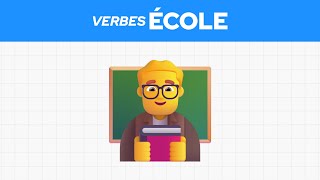 Les verbes anglais de lécole 👨‍🏫 [upl. by Haiasi]