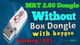 MRT Dongle 260 Free Without Box Working 100 2020 [upl. by Harms566]