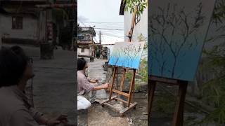 Fastest and Easiest way to Painting  shorts facts painting artfacts sansifacts460 [upl. by Dreda481]