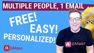 How to Send Email to Multiple People Free in Gmail 4 Options [upl. by Ij]