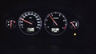 Volvo S60 2007 24D Geartronic 163HP  209HP chip tuning  0100 acceleration [upl. by Nynahs]