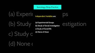 Sociology Mcqs learningimpact sociologist socialclass [upl. by Lemcke]