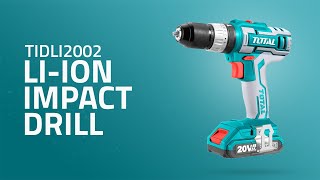 TIDLI2002 Liion Cordless Impact Drill  Product Demo [upl. by Fornof]