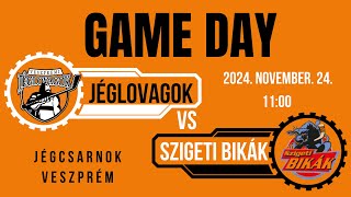 U14202 Veszprémi Jéglovagok  Szigeti Bikák 20241124 [upl. by Laux420]