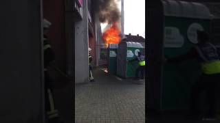 HansaFans fackeln Toilette ab VfL Osnabrück  Hansa Rostock 21  020417 [upl. by Rediah]