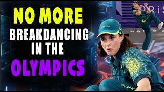 Aussie Breakdancer Raygun Triggers Olympics to Cancel Event [upl. by Ipoillak726]