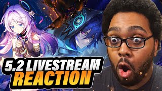 THIS GENSHIN IMPACT UPDATE IS GOATED  52 LIVESTREAM REACTION [upl. by Hancock]