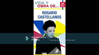 vida y obra de rosario castellano audiobook audio audiolibrary pdf literature audiolibro [upl. by Radie]