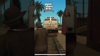 GTA  VS Train gta gaming [upl. by Heigho]