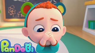 Whats Wrong with My Nose  Good Habits for the Baby  More Nursery Rhymes amp Kids Songs  Pandobi [upl. by Nick530]