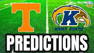 Tennessee vs Kent State PREDICTIONS  2024 College Football Predictions [upl. by Ajed]