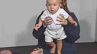 611  Postural Reflexes Positive Support Reflex  6 Months  Infant Clinical ExaminationMRCP [upl. by Myrah]