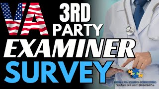 How and Where to Complete the VA 3rd Party Examiner Survey [upl. by Aliuqahs]