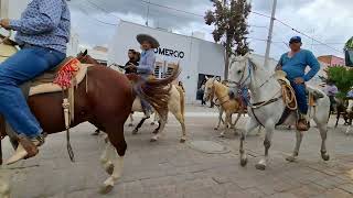 La Cabalgata de Feria Loreto Zacatecas 2024😎 [upl. by Sinnel793]