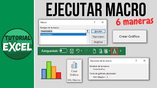 EJECUTAR una macro en Excel [upl. by Rofotsirk]