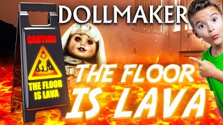 The Dollmaker  The Floor Is Lava Season 5 Ep4 ESCAPING THE DOLL [upl. by Padraig]