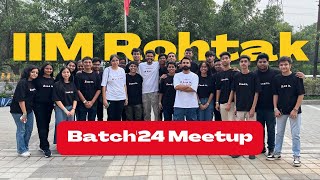 IIM Rohtak IPM Batch 202429 Introduction  AceIPM Students Meetup [upl. by Bondy]