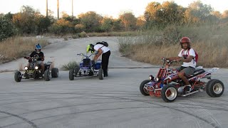 Yamaha Banshee 350  Having Fun amp Ripping Tires [upl. by Natek]