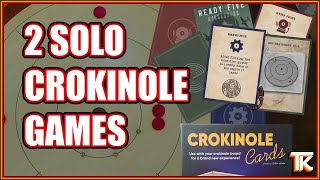 Solo Crokinole Games [upl. by Gavini]