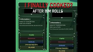 I FINALLY COOKED AFTER 105M ROLLS IN SOLS RNG [upl. by Ami883]