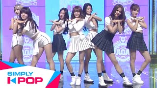 Simply KPop AOA에이오에이 Heart Attack심쿵해 [upl. by Zicarelli]