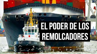 Cómo remolcadores diminutos mueven barcos enormes [upl. by Ainesej921]