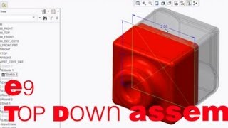 E9 CREO Parametric 20  Basic Assemblies 2 [upl. by Animar]