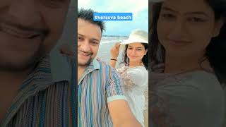 Versova Beach Full screen status  video Mumbai Radhe  Love [upl. by Cynthy]