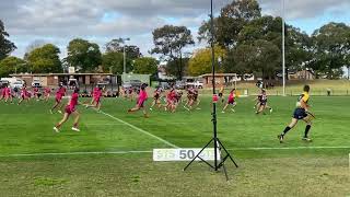 Hills Bulls v Guildford 16 girls first half [upl. by Maurey]