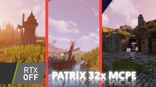 Texture pack Patrix 32x mcpe [upl. by Erin31]