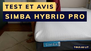 Avis sur le matelas Simba Hybrid Pro oreiller et couette après 6 mois de test 2024 [upl. by Ellesor265]