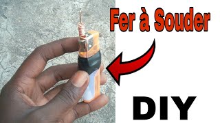 Comment Faire un FER à SOUDER avec briquet Simple et Facile  DIY [upl. by Lubow]