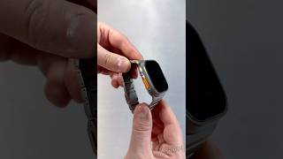 Apple Watch Ultra 2 Natural Titanium with Titanium Nomad Bracelet🩶 shorts trending apple video [upl. by Frazier]